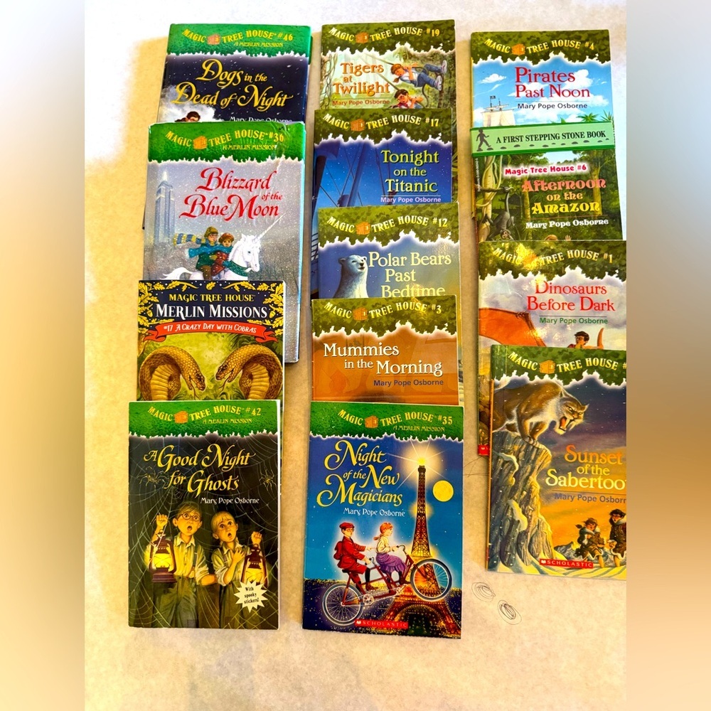 Magic Tree House Book Set – 13 Books, including the first in the series! 📚